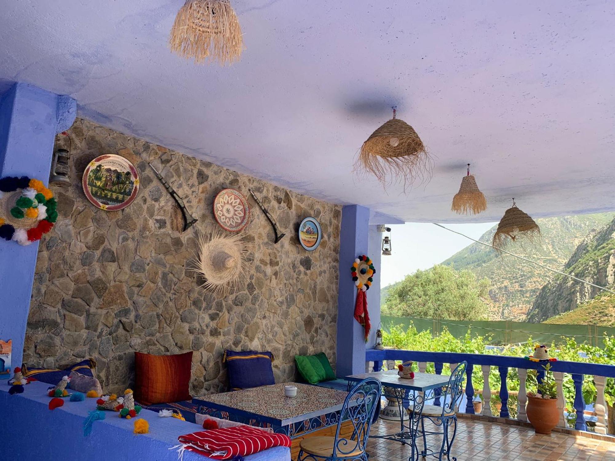 Blue House Town Villa เชฟชาอูน ภายนอก รูปภาพ