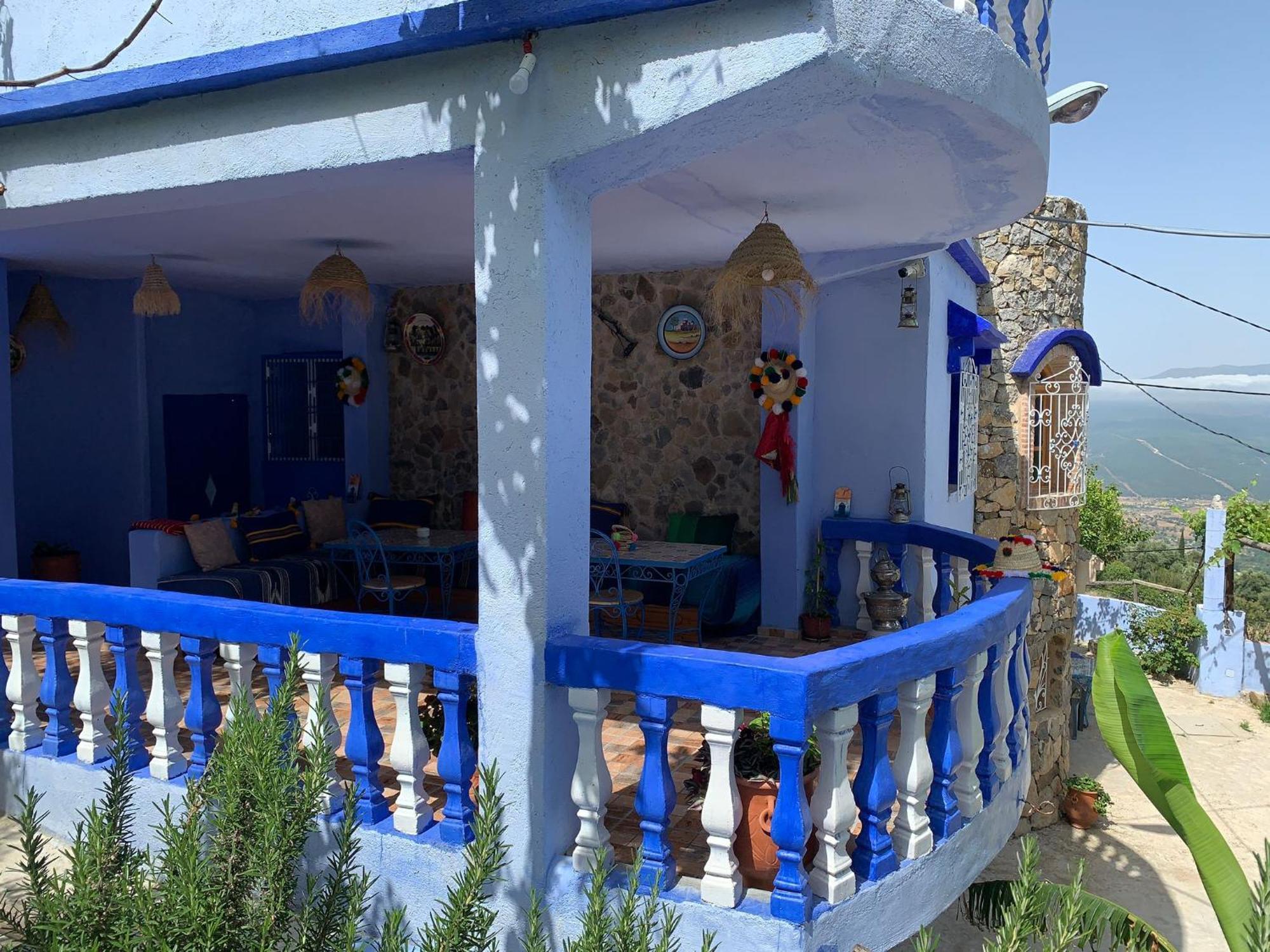 Blue House Town Villa เชฟชาอูน ภายนอก รูปภาพ
