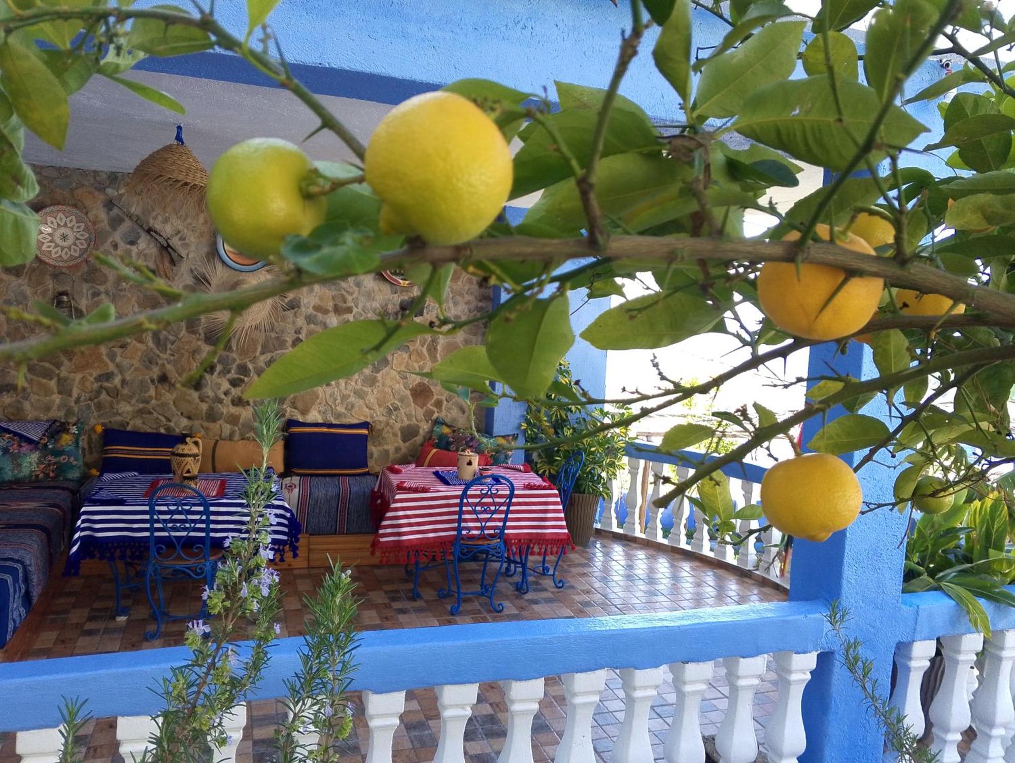 Blue House Town Villa เชฟชาอูน ภายนอก รูปภาพ