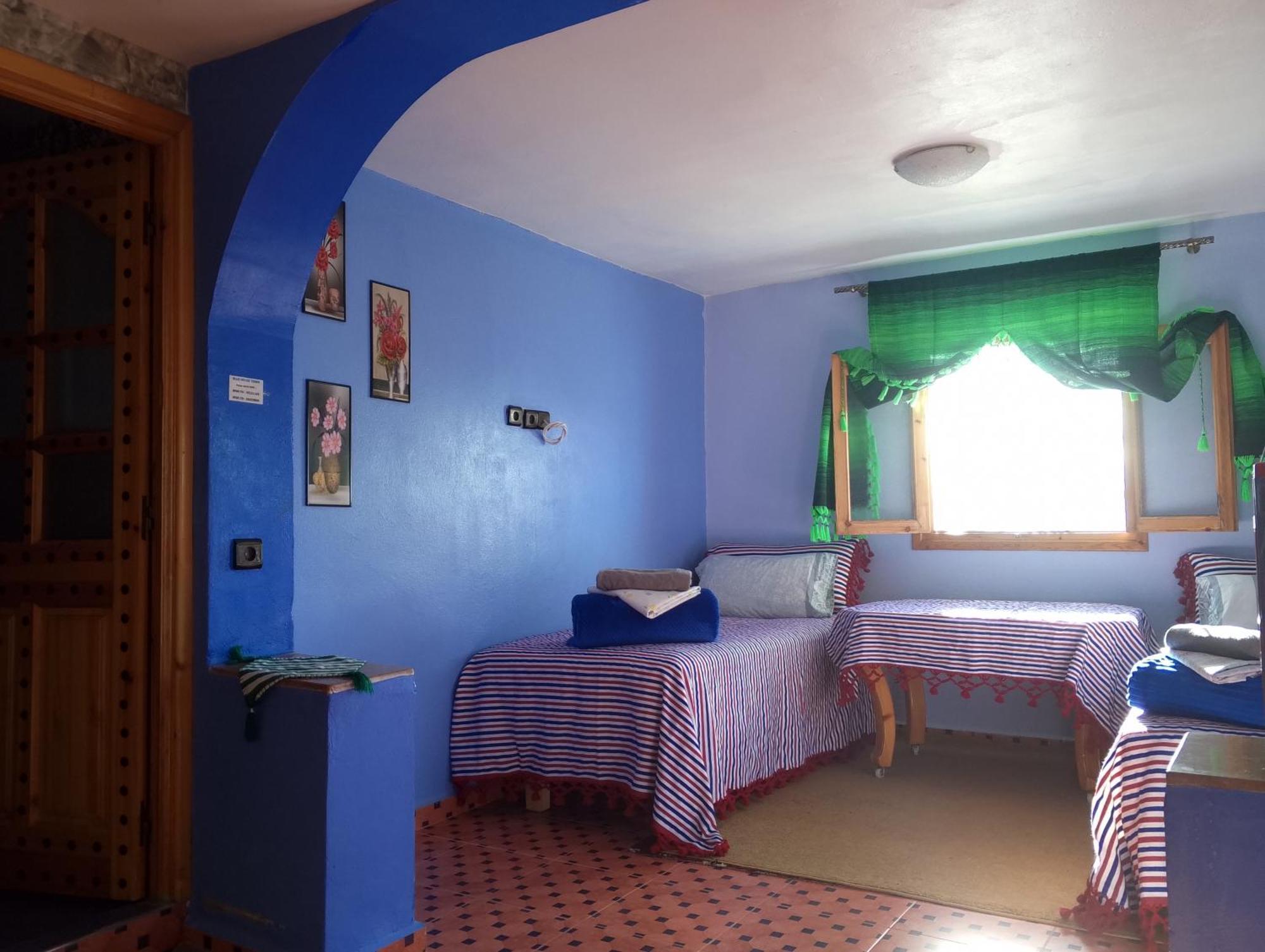 Blue House Town Villa เชฟชาอูน ภายนอก รูปภาพ